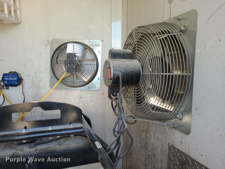 image for item NX9633 LGS  enclosed cargo trailer with polyurethane concrete lifting equipment