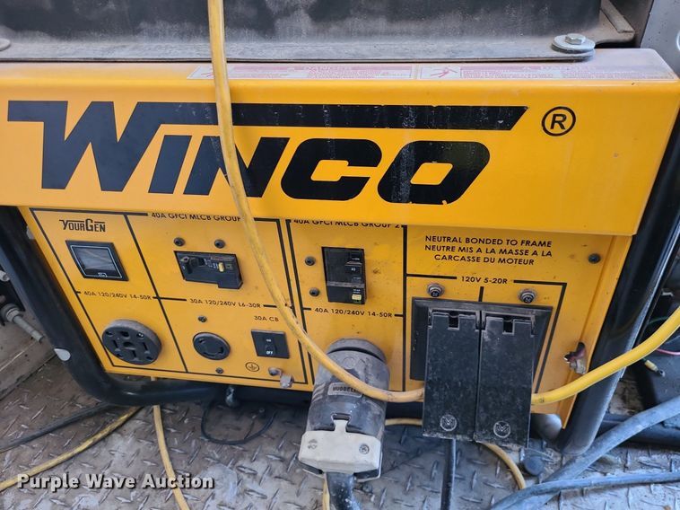 image for item NX9633 LGS  enclosed cargo trailer with polyurethane concrete lifting equipment