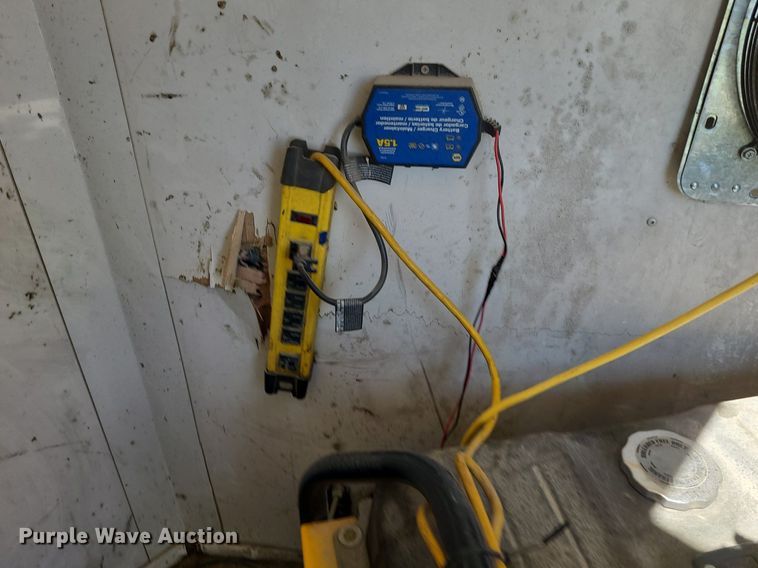 image for item NX9633 LGS  enclosed cargo trailer with polyurethane concrete lifting equipment