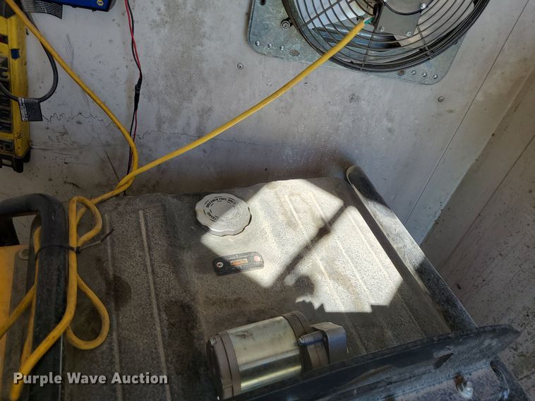 image for item NX9633 LGS  enclosed cargo trailer with polyurethane concrete lifting equipment