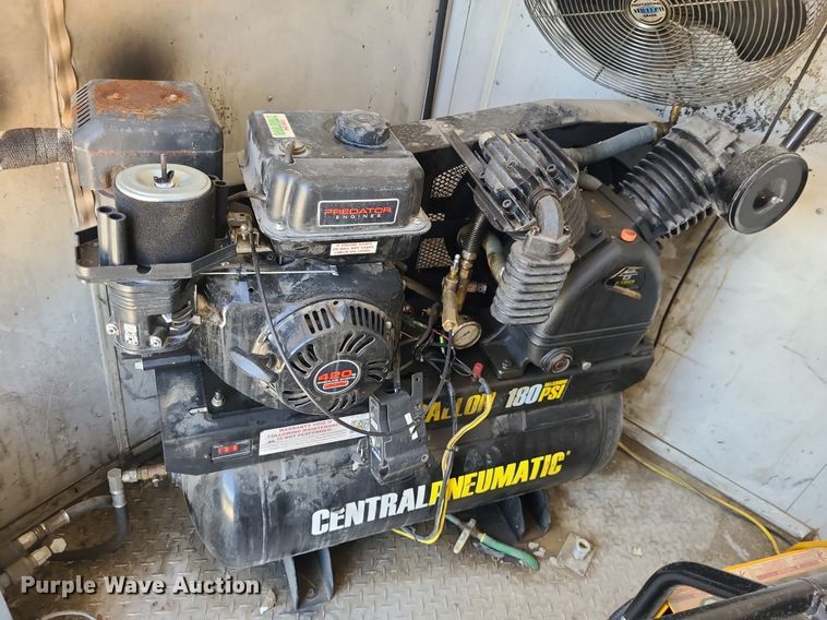 image for item NX9633 LGS  enclosed cargo trailer with polyurethane concrete lifting equipment