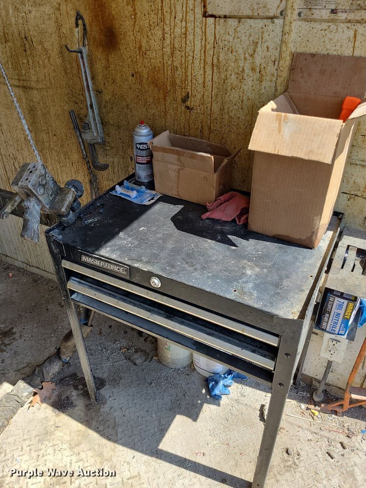 image for item NX9633 LGS  enclosed cargo trailer with polyurethane concrete lifting equipment