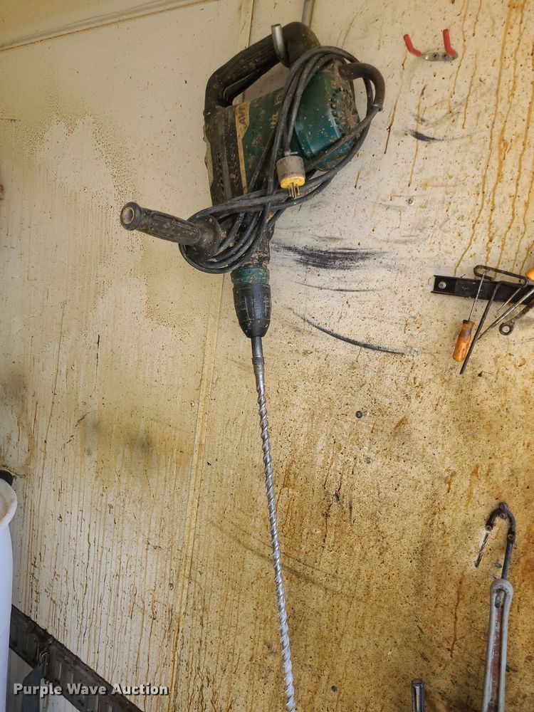 image for item NX9633 LGS  enclosed cargo trailer with polyurethane concrete lifting equipment