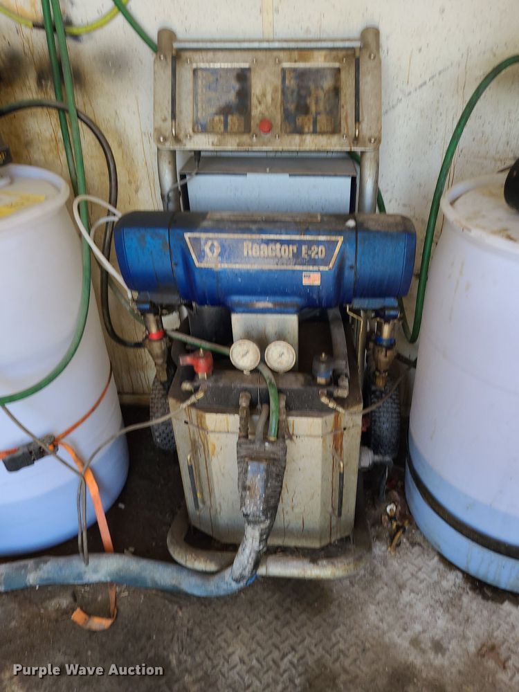 image for item NX9633 LGS  enclosed cargo trailer with polyurethane concrete lifting equipment