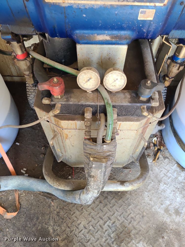 image for item NX9633 LGS  enclosed cargo trailer with polyurethane concrete lifting equipment