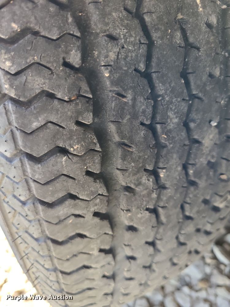 image for item NX9633 LGS  enclosed cargo trailer with polyurethane concrete lifting equipment