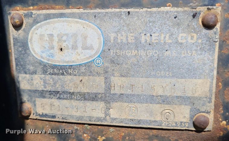 image for item NX9634 1991 Chevrolet Kodiak  dump truck