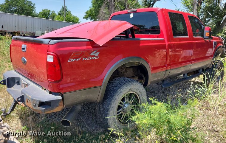 image for item NX9635 2008 Ford F250 Super Duty  Crew Cab pickup truck