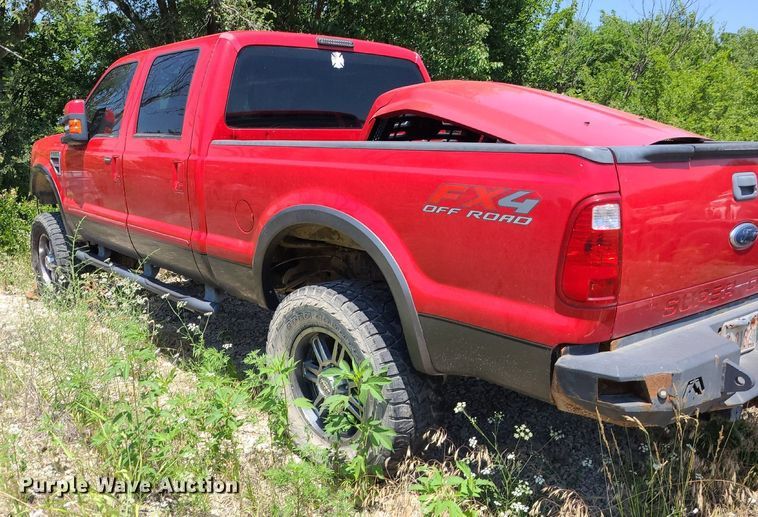 image for item NX9635 2008 Ford F250 Super Duty  Crew Cab pickup truck