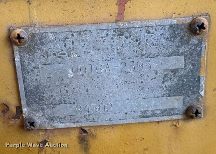 image for item OC9045 Allis-Chalmers HD16  dozer