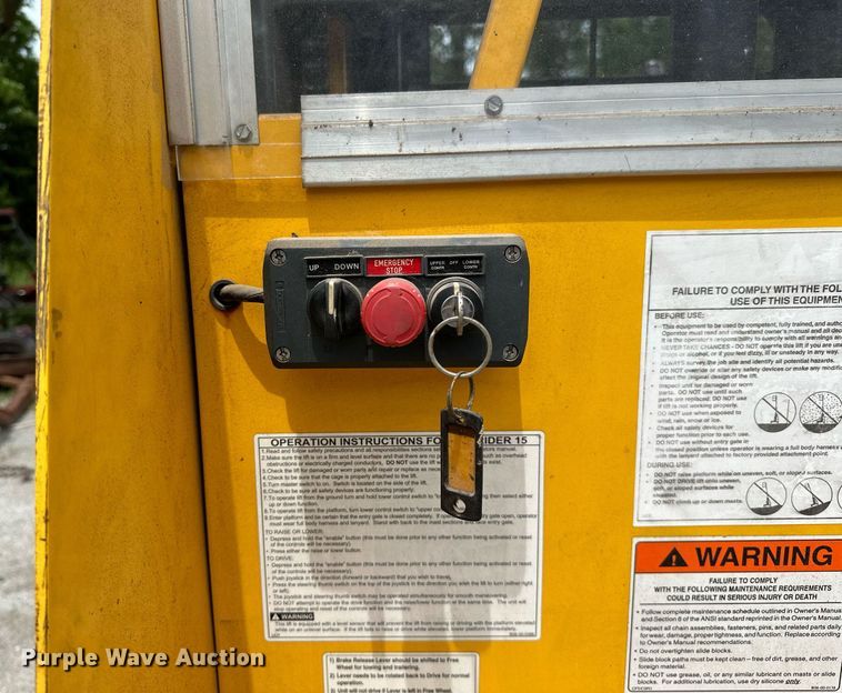 image for item OC9090 Bil-Jax SkyRider 15  vertical lift