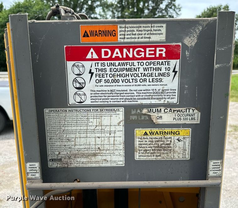 image for item OC9090 Bil-Jax SkyRider 15  vertical lift