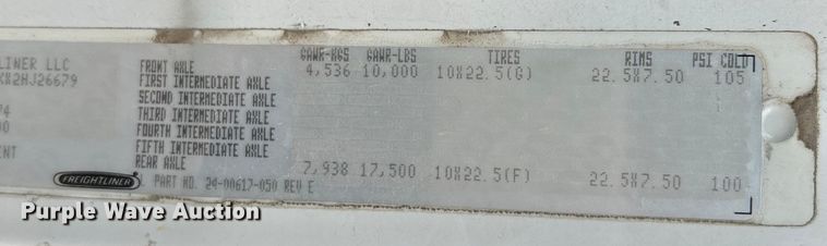 image for item OK9614 2002 Freightliner FL70  utility / service truck