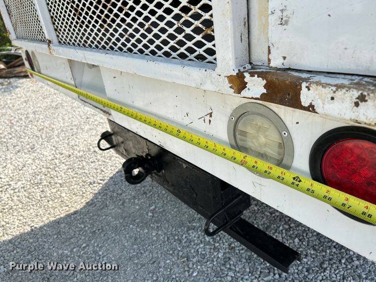 image for item OK9634 2015 Ford F550 Super Duty XL crew cab chipper truck