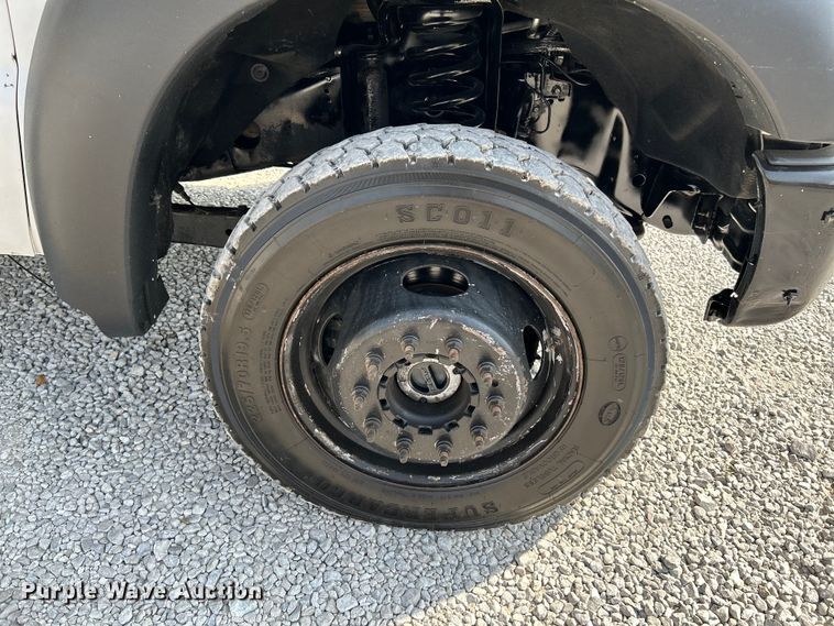 image for item OK9634 2015 Ford F550 Super Duty XL crew cab chipper truck