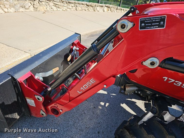 image for item DN8567 2014 Massey Ferguson 1739E  tractor