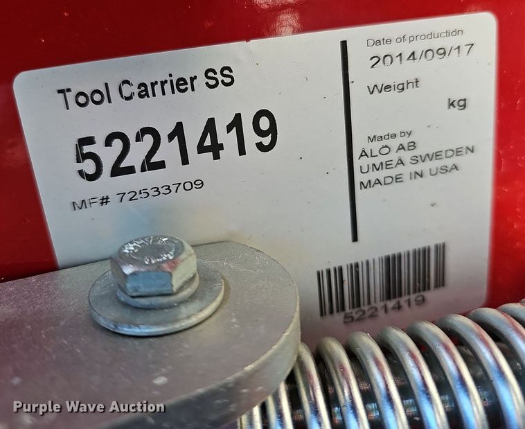 image for item DN8567 2014 Massey Ferguson 1739E  tractor