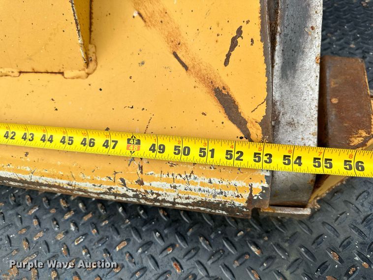 image for item DO5115 2015 Ford F550 Super Duty  flatbed truck with side boom mower