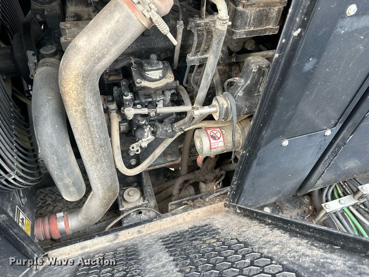 image for item DO5115 2015 Ford F550 Super Duty  flatbed truck with side boom mower