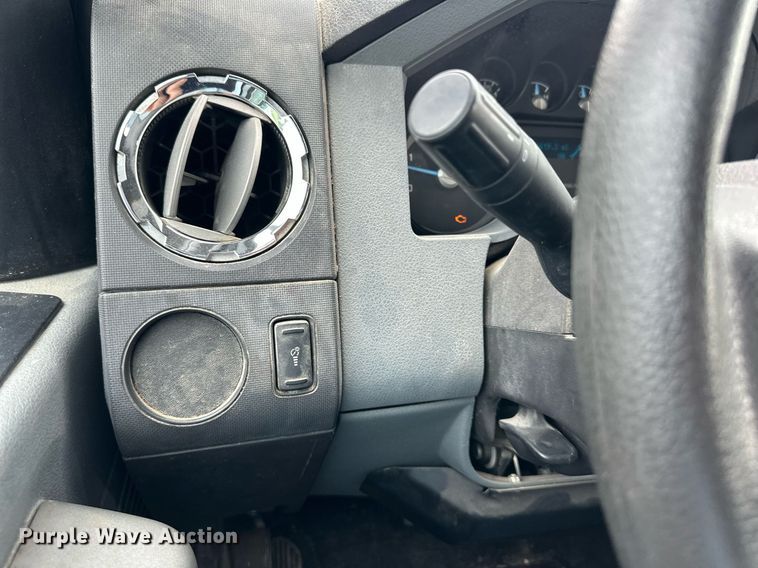 image for item DO5115 2015 Ford F550 Super Duty  flatbed truck with side boom mower