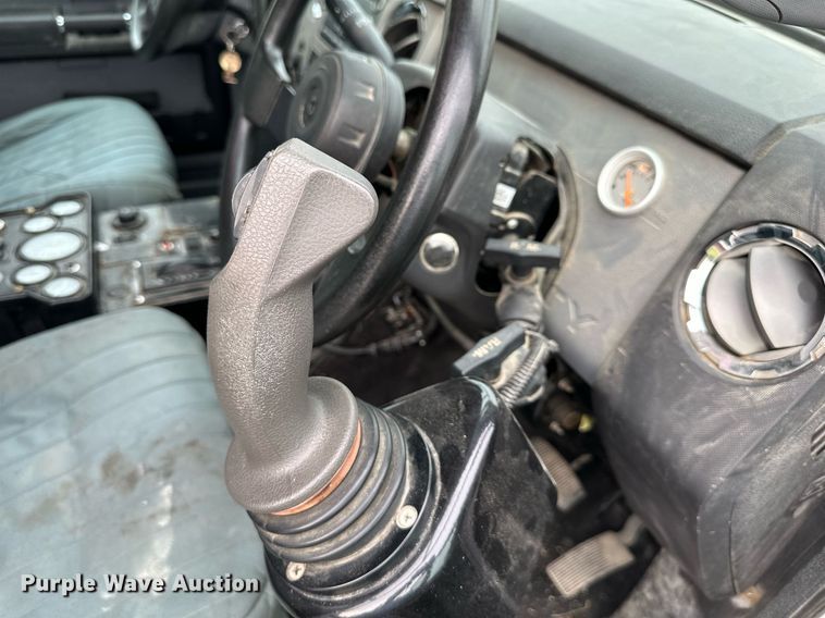 image for item DO5115 2015 Ford F550 Super Duty  flatbed truck with side boom mower