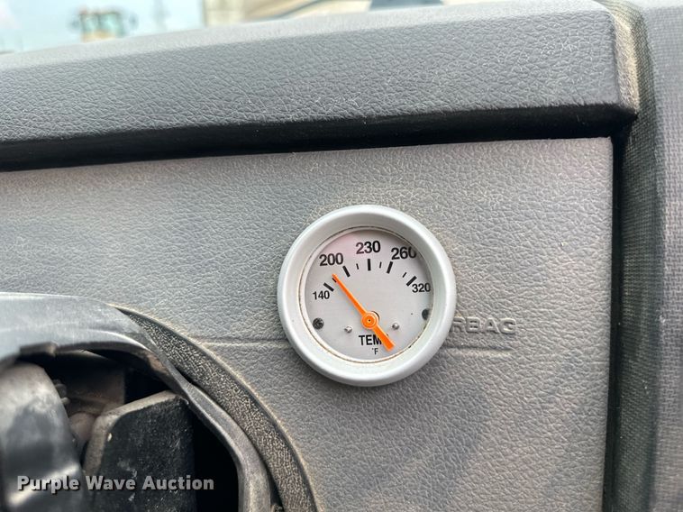 image for item DO5115 2015 Ford F550 Super Duty  flatbed truck with side boom mower