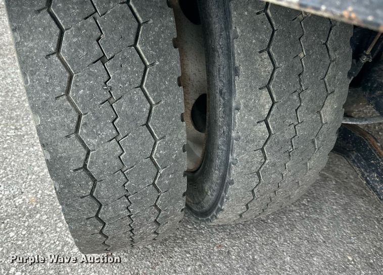 image for item DO5115 2015 Ford F550 Super Duty  flatbed truck with side boom mower