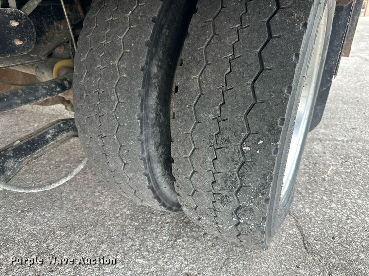 image for item DO5115 2015 Ford F550 Super Duty  flatbed truck with side boom mower