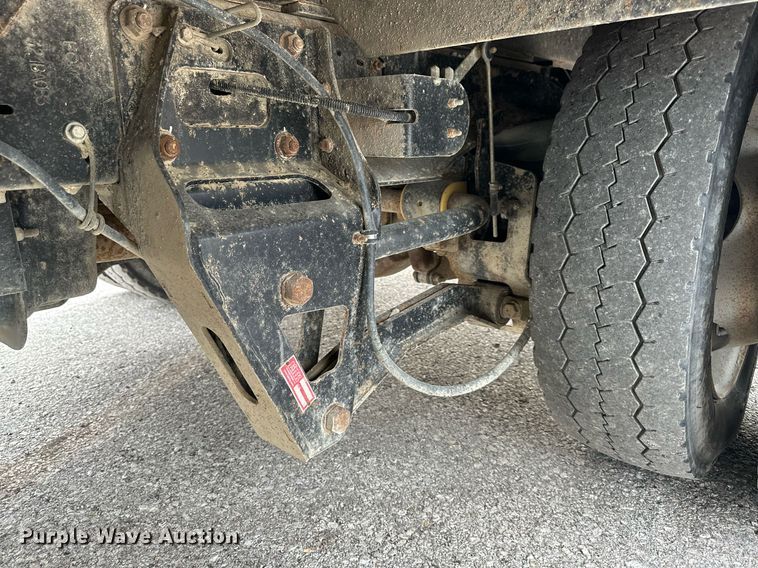 image for item DO5115 2015 Ford F550 Super Duty  flatbed truck with side boom mower