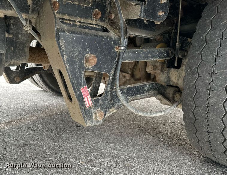 image for item DO5115 2015 Ford F550 Super Duty  flatbed truck with side boom mower