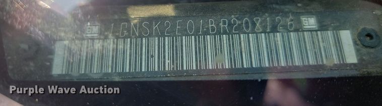 image for item DQ7470 2011 Chevrolet Tahoe Police  SUV