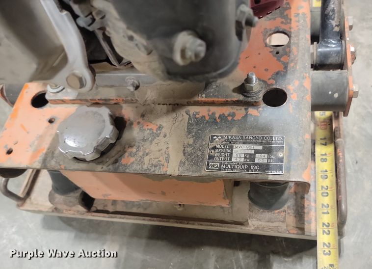 image for item DQ7485 Multiquip MVC-90H  plate compactor