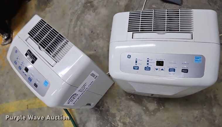 image for item DR3397 (2) GE dehumidifiers