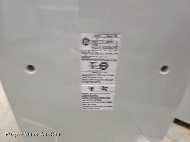 image for item DR3397 (2) GE dehumidifiers
