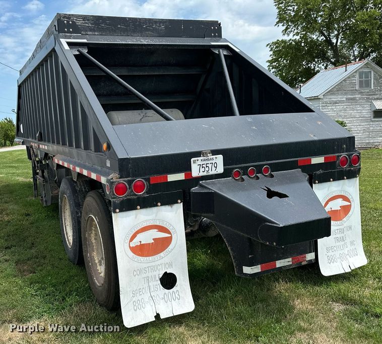 image for item DS2040 2013 CTS BDT-30  bottom dump trailer