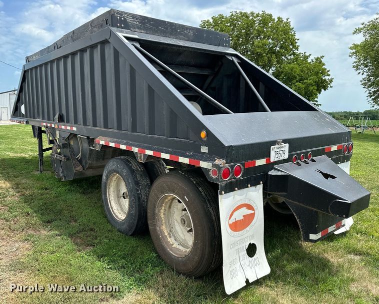 image for item DS2040 2013 CTS BDT-30  bottom dump trailer