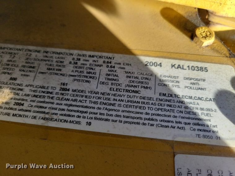 image for item JO9230 2004 Freightliner FL70  box truck