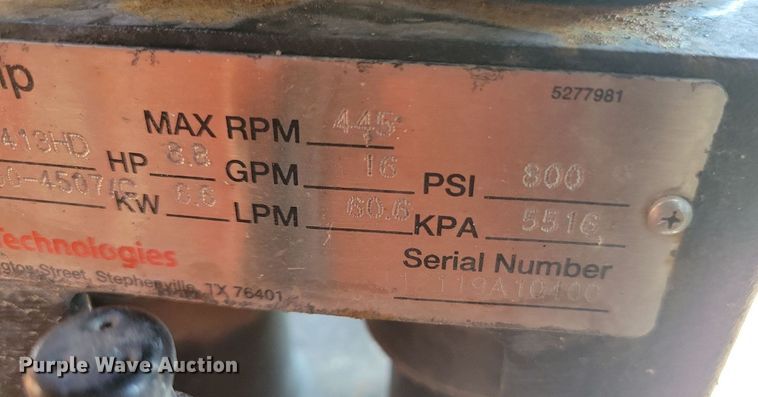 image for item JO9274 2020 Ditch Witch JT10  directional boring unit with trailer