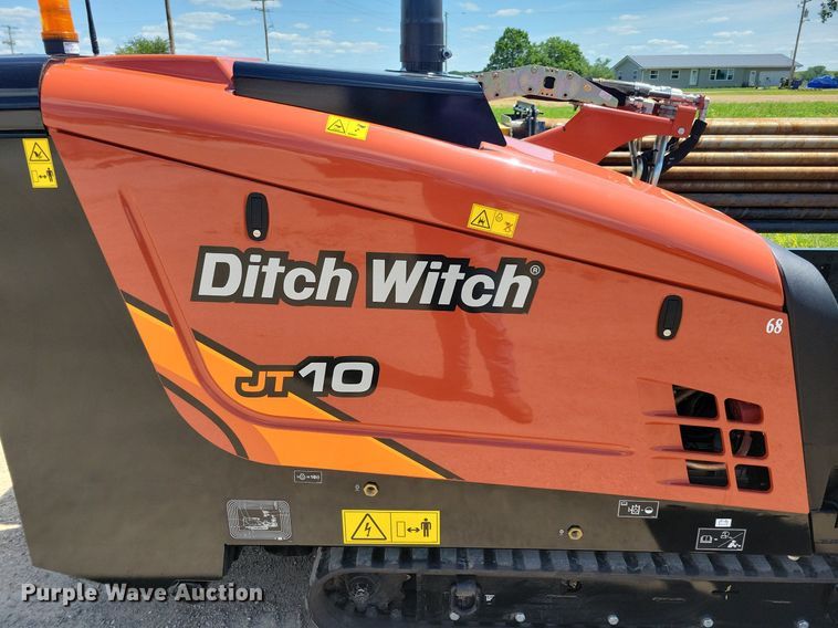 image for item JO9274 2020 Ditch Witch JT10  directional boring unit with trailer