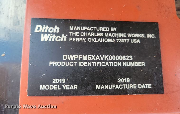 image for item JO9274 2020 Ditch Witch JT10  directional boring unit with trailer