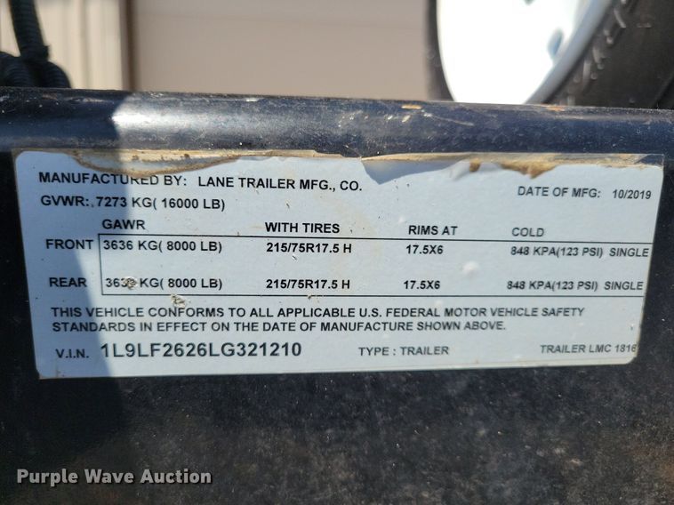 image for item JO9274 2020 Ditch Witch JT10  directional boring unit with trailer