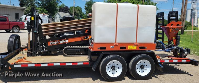 image for item JO9274 2020 Ditch Witch JT10  directional boring unit with trailer