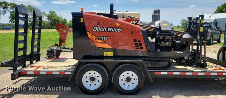 image for item JO9274 2020 Ditch Witch JT10  directional boring unit with trailer