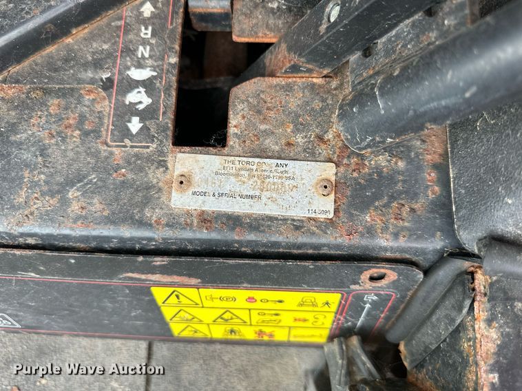 image for item JX9013 Toro Groundsmaster 7200  lawn mower