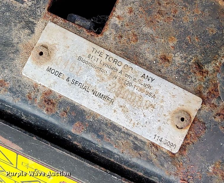 image for item JX9013 Toro Groundsmaster 7200  lawn mower