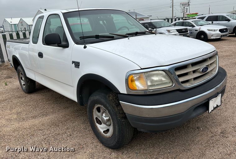 image for item KX9076 2000 Ford F150  SuperCab pickup truck