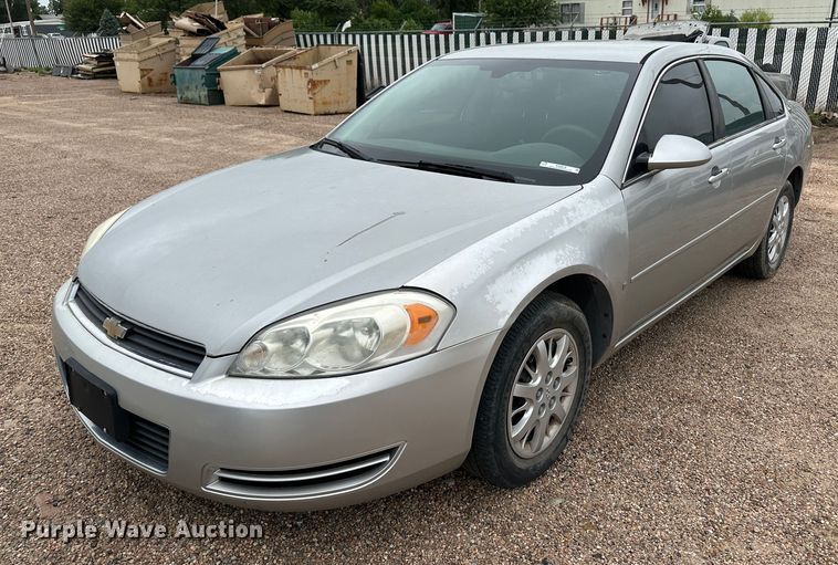 image for item KX9078 2007 Chevrolet Impala Police