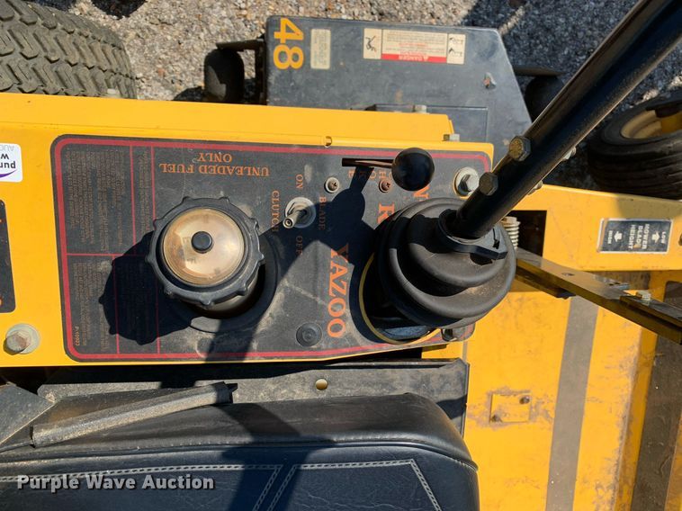 image for item LH9723 Yazoo YZTK20  ZTR lawn mower