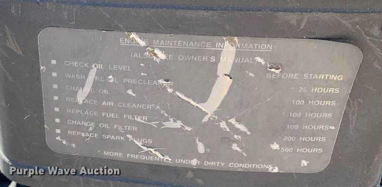 image for item LH9723 Yazoo YZTK20  ZTR lawn mower