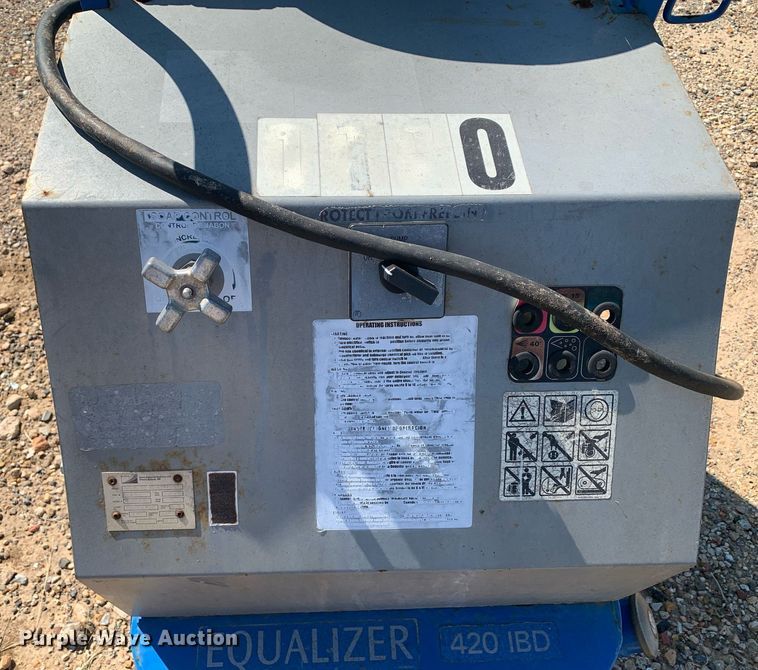 image for item LH9724 Delco Equalizer 420 IBD  pressure washer